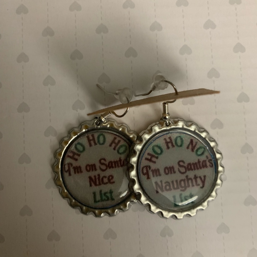 Naughty or Nice Earrings